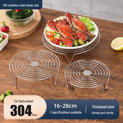 304 Edelstahl Mehrgrößen-Dampfgestell für Brötchen, Gemüse, Eier und Reiskochtöpfe.