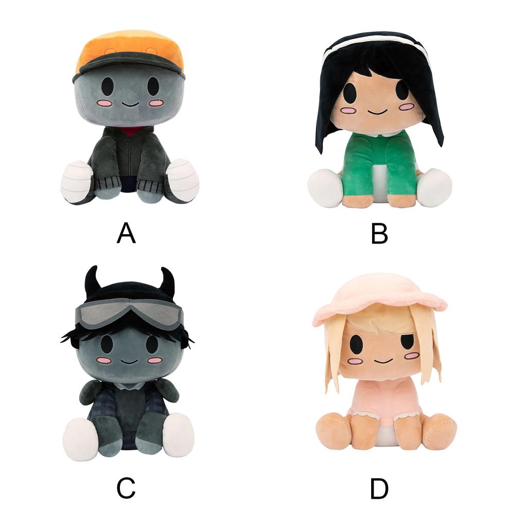 7.9in Plush Toy Cute Plush Character Soft Doll Game Inspired Collectible Toy Gift PP Cotton Filling