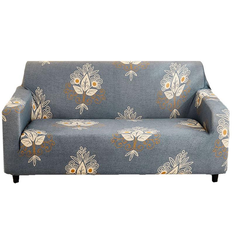 Simple Style Elastic Sofa Cover All Purpose Sofa Cover Suitable for All Seasons Lazy Sofa Cushion Cover Fabric