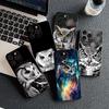 Hülle für Xiaomi Redmi Note 12 11 10 A3 Pro 10A 10C 12C Note12 5G 4G Handyhülle Schutzhülle Eulen Cartoon