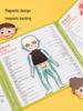 Magnetic Human Body Learning Book: Skeleton & Organs for Kids