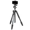 Manfrotto Element MII Smartphone Tripod 4 Bluetooth 8kg Load Carrying Bag Ideal for Travel and Presentations Kit, Black, Sections, MKELMII4BMB-BH,