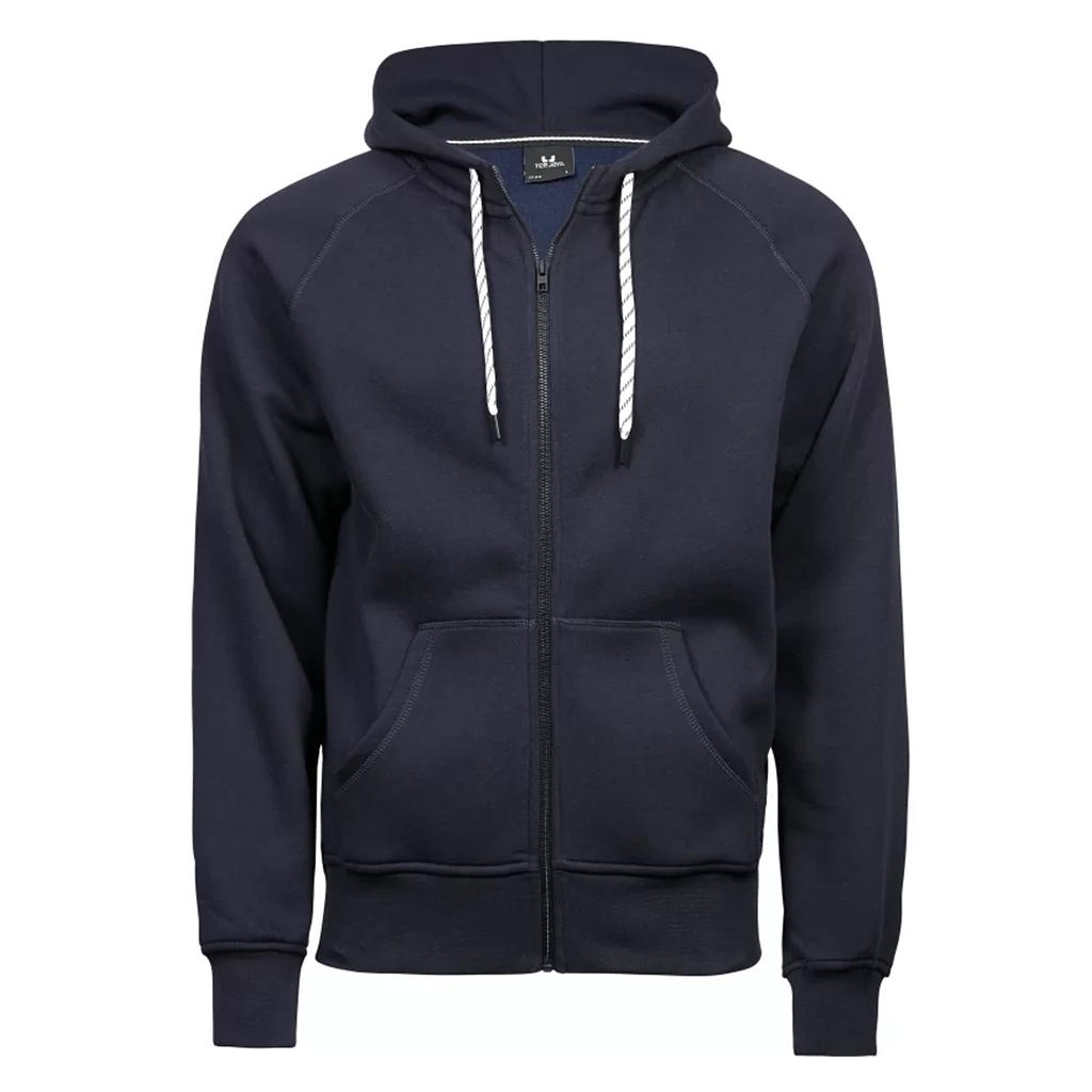 Tee Jays Mens Fashion Zip Hooded Sweatshirt