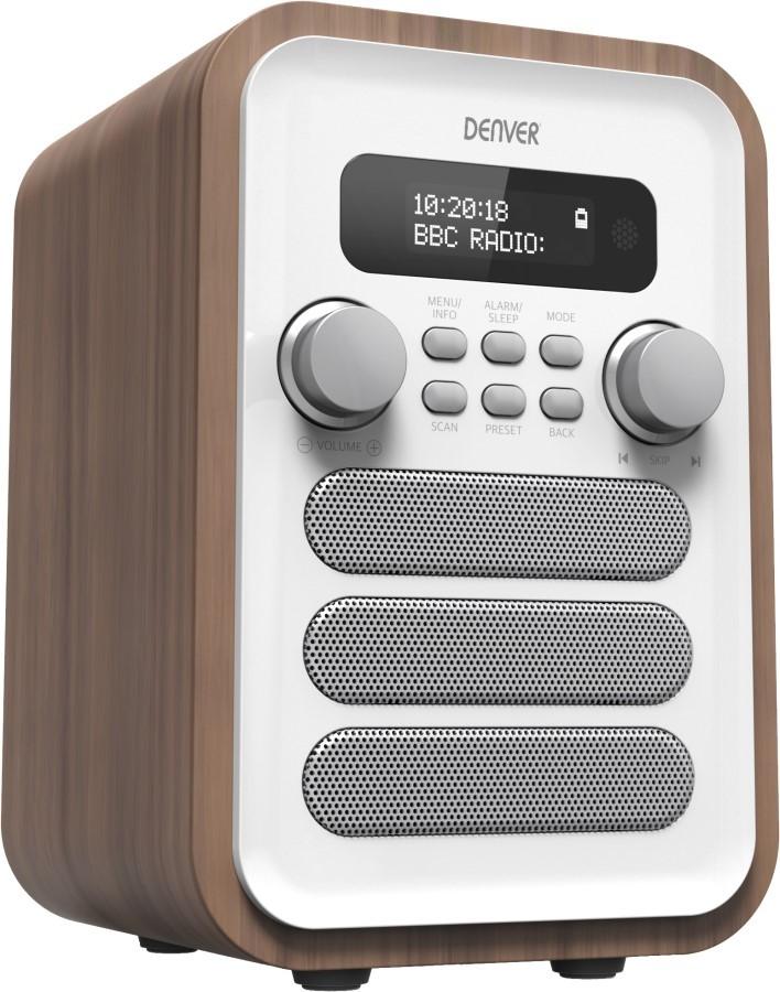 Radio Denver DAB-48 White, Denver