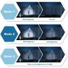 Powerful LED Solar Outdoor Led Courtyard Wall Lamp Rechargeable Human Body Induction Garden Terrace Garage Door Street Lighting