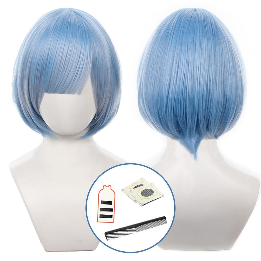 Life in Another World Rem Cosplay Wig Props Halloween Man'yū Exhibition