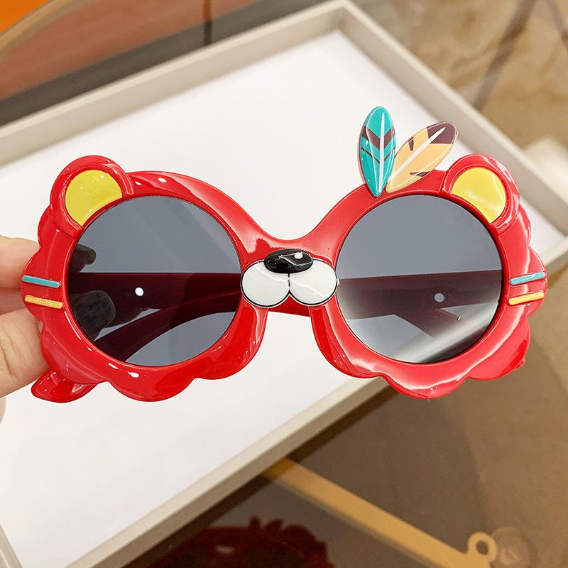 New Round Cute Kids Sunglasses For Boy Girls Toddler Lovely Baby Sun Glasses Children Protection Eyewear Uv400