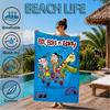Ed Eddy Mystery Beach Towel, Microfiber Beach Towel, Perfect For Pool, Beach, Travel, Home Decor Beach Party Fan Gifts