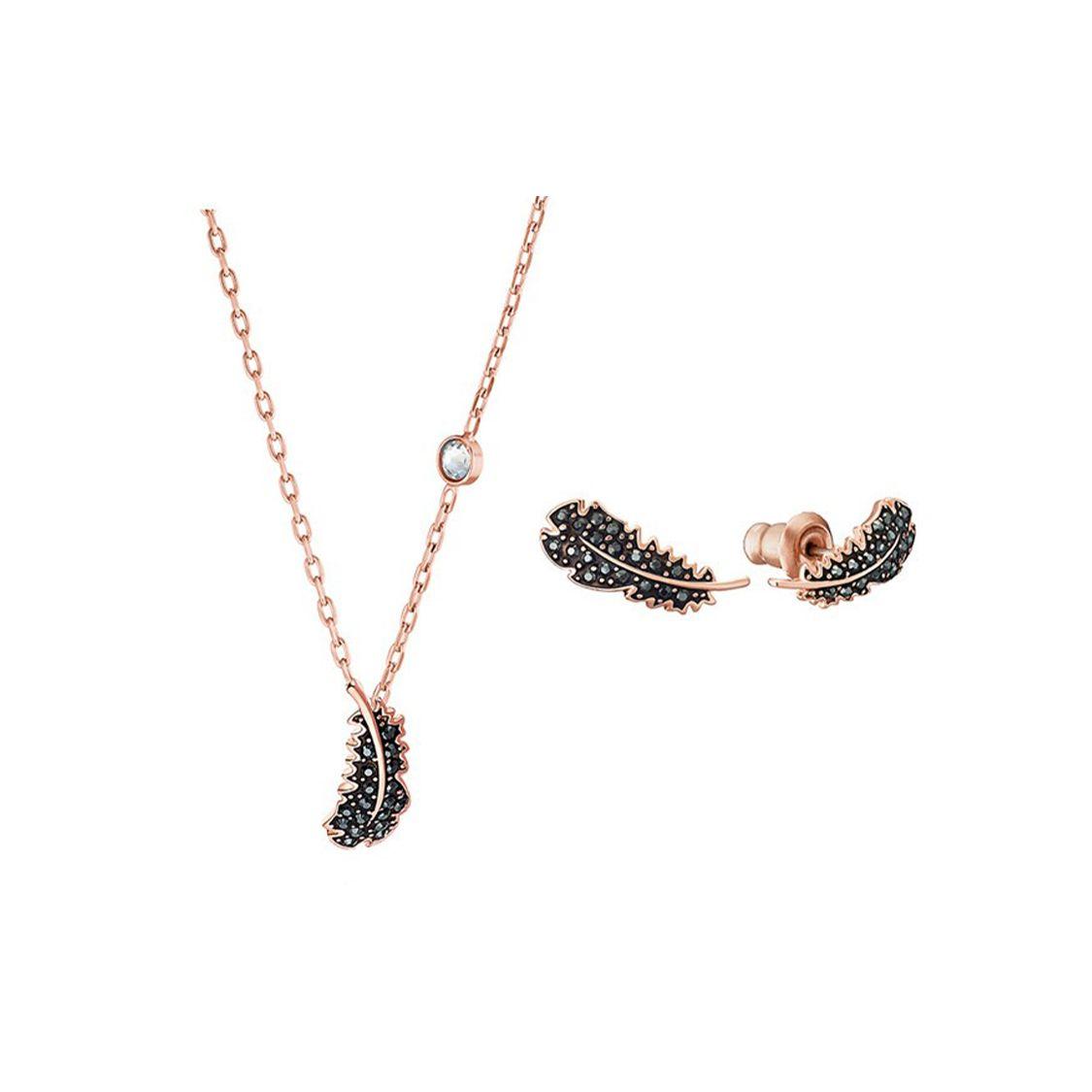 Swarovski Naughty Melna Spalva Metāla Kaklarota
