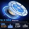 2025 Magnetic Wireless Car Phone Charger Adapter 15W Air Vent Car Phone Holder for IPhone 16 15 14 13 Pro Max Plus 12 Samsung