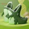 1 Pair Kids Rain Boots Shark Dinosaur Shape Rain Shoes Waterproof Toddler Footwear Anti-Slip Outsole Boots for Boys Girls Hiking Camping