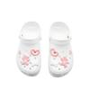 Crocs Classic Platform Lined Clog Cute Campus Beach EVA Comfortable and Versatile Hole Shoes Unisex White