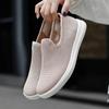 Fashion Anti-skid Casual Flats Shoes for Women Lightweight Slip-on Footwear Soft Comfort Wear-resistant Shoes Fashion Big Size 42