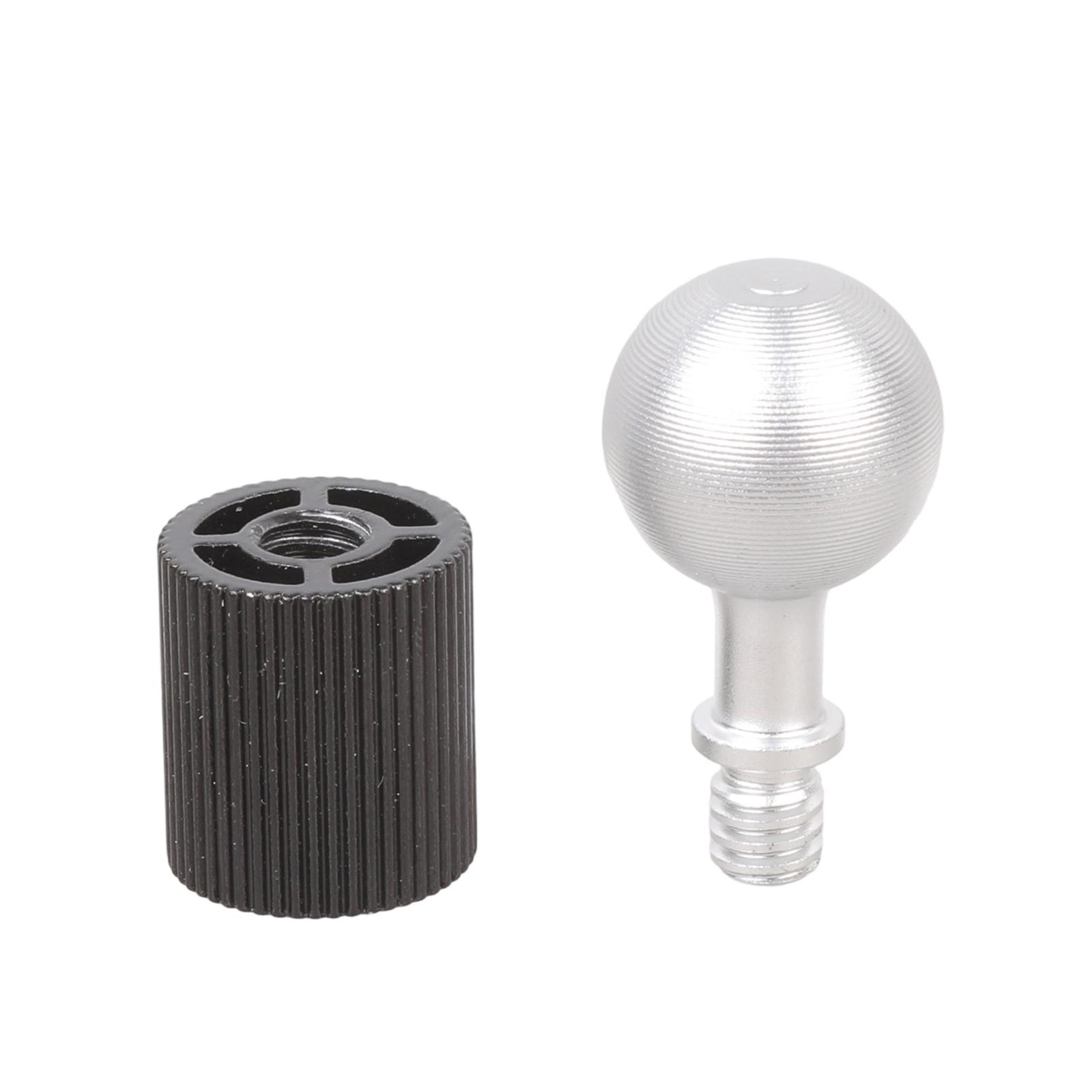 

Professional 17mm Ball Head to 1/4 Inch Thread Converter Camera Expansion Adapter for Phone Stand Tripod Mount