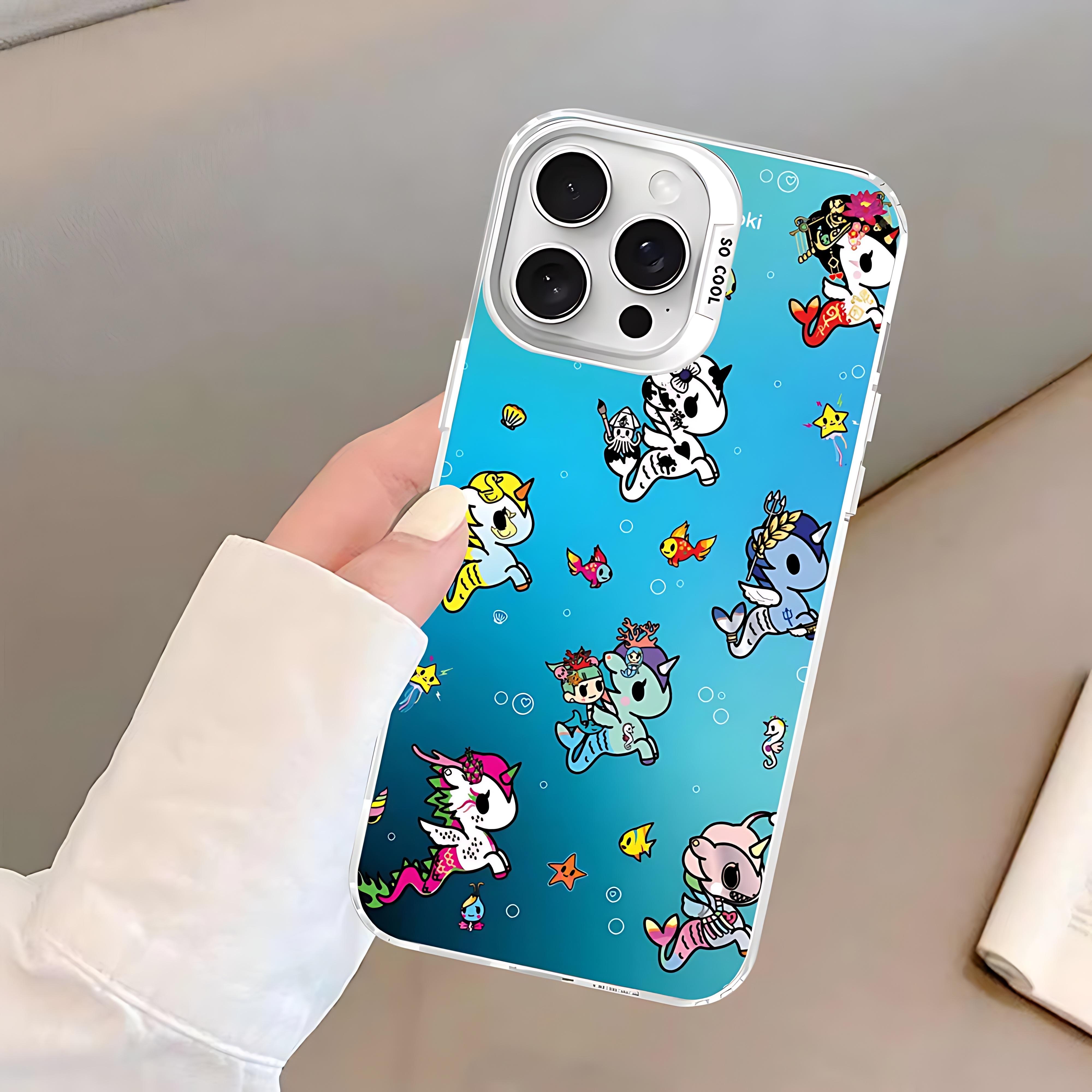 

Japan Tokidoki Anime Phone Case For iPhone 17 16e 16 15 14 13 12 11 mini Pro Max X XR XSMAX 8 7 Air Plus Anti Fall Matte Cover iPhone 17 Pro Max
