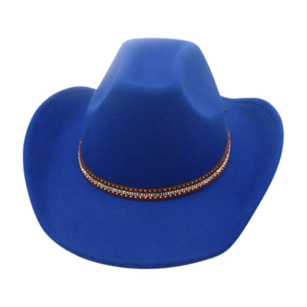 Premium Middle Diamond Accessory Hat Cowboy Hat British Style Jazz Hat Men And Women