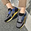 Herren Vier-Jahreszeiten atmungsaktive Outdoor Speed-Laufschuhe lässige Sneaker verschleißfeste weiche Sohle bequeme Rennsport-Sportschuhe