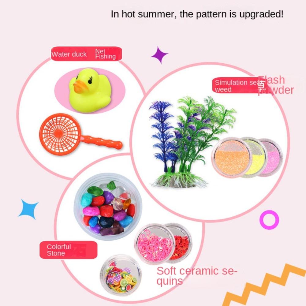 DIY Material Set Magic Water DIY Set Magic Water Elf Ocean Mold Kit  Montessori Education Toy