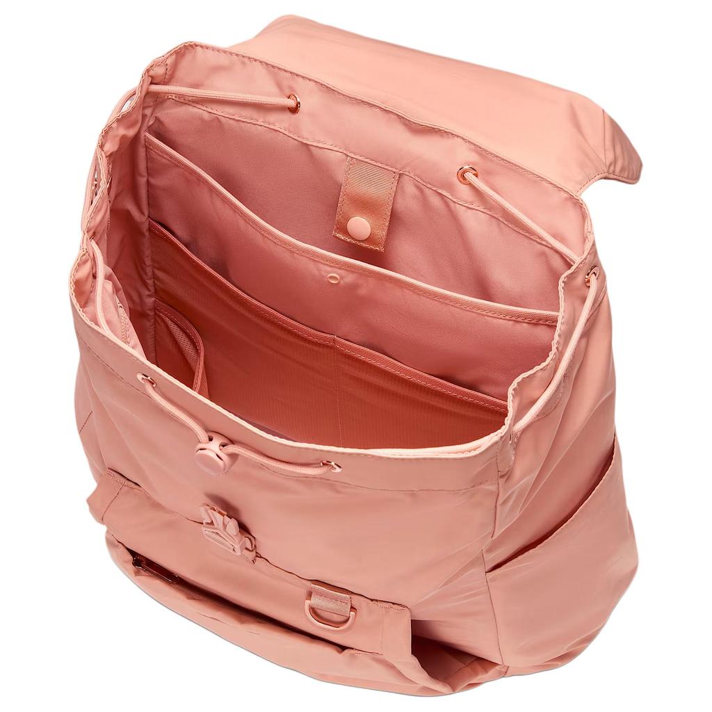 Nike Mochila de Nylon Regular Unissex Ouro Rosa Casual HV1194-688