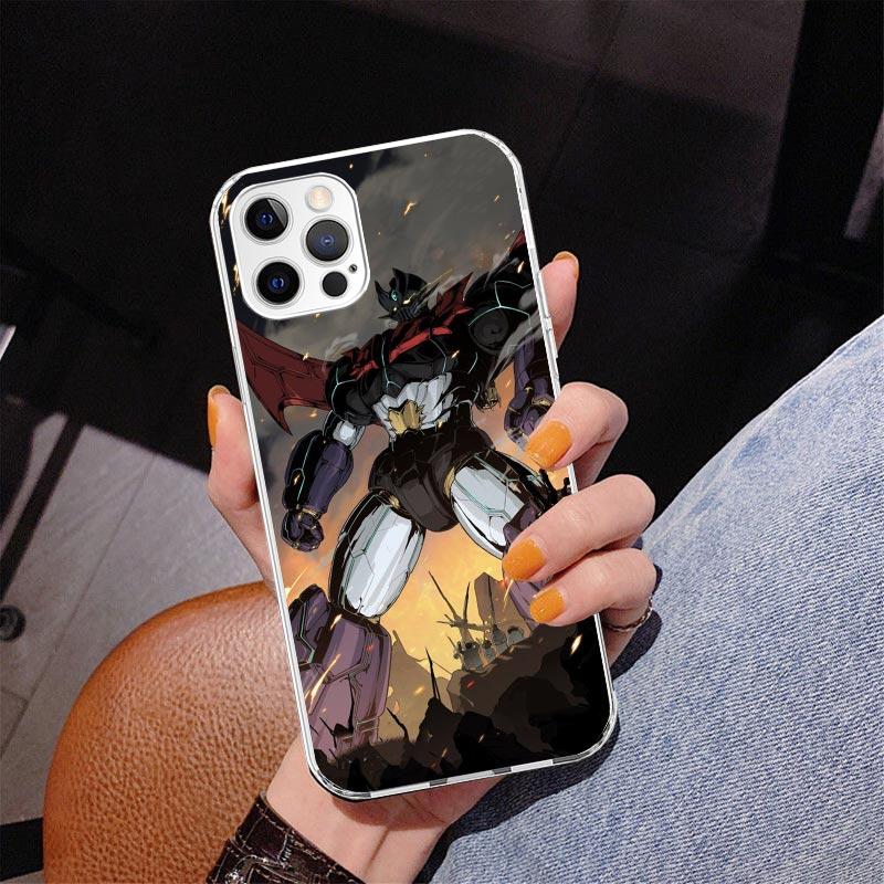 Manga Mazinger Z Anime Phone Case For iPhone 17 Air 16 Pro Max 16E 15 + 14 Plus 11 12 13 Mini 7 8 SE Gift Print Cover Fundas 17