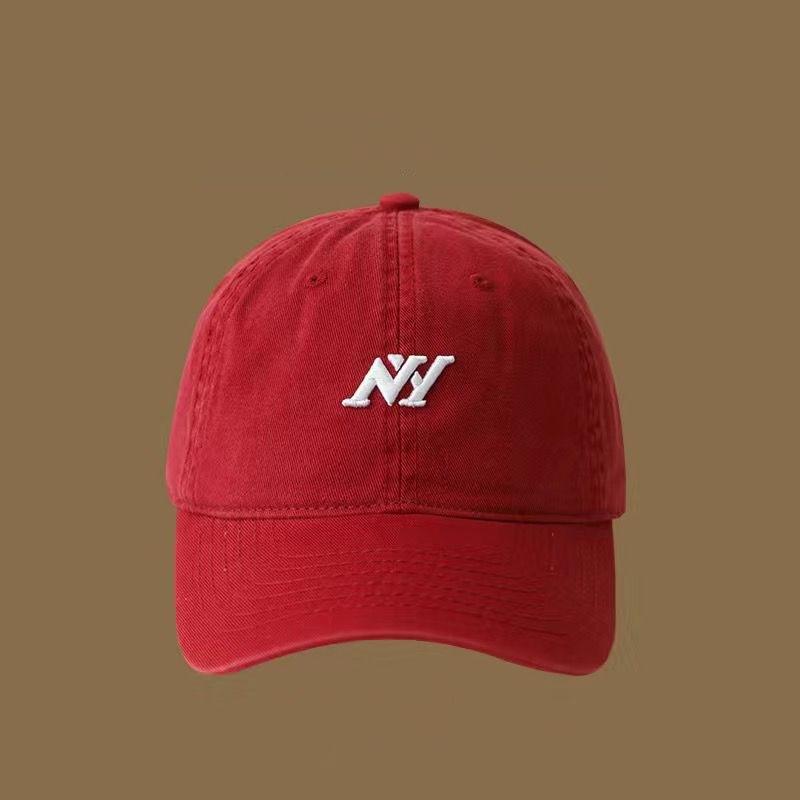 Korean Genuine Tide Brand Men'S *** Door Style Versatile Cap Girls Curved Brim Show Small Face