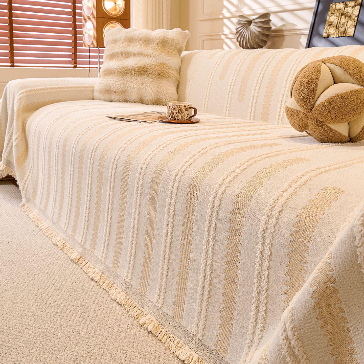 

Sofa Cover: Anti-Cat Scratch, All-Season Blanket for Living Room 45x45cm Cover Set