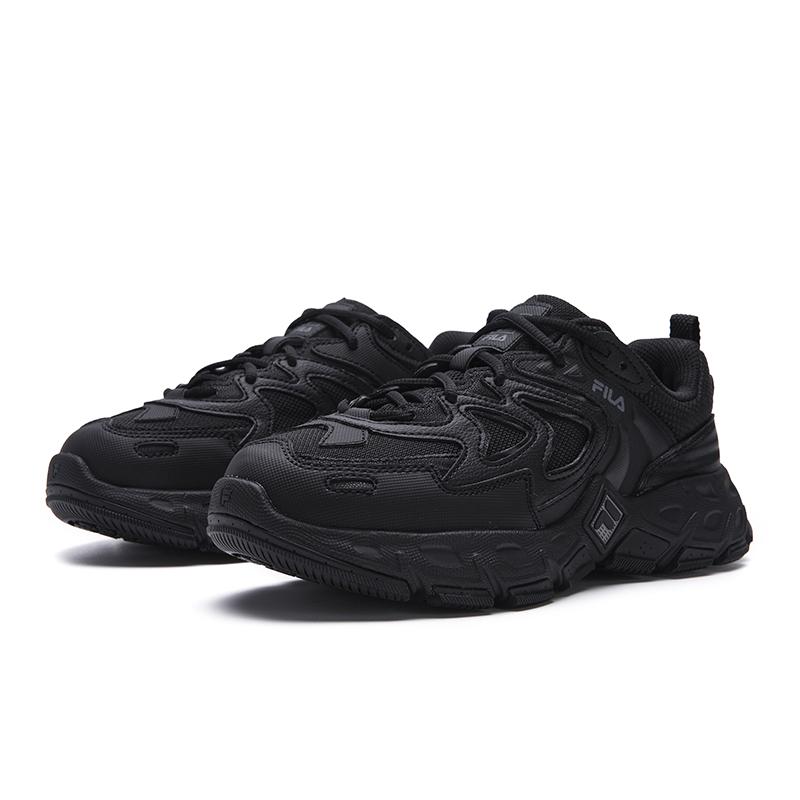 FILA Ravagement 3 Abrasion Resistant, Breathable, Lightweight Low top Running Shoes Women's Black F12W542143FBK