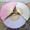 DIY Hand-Painted Blank Folding Fan for Students - White Paper Fan