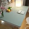 Multi-Purpose Solid Color Leather Desk Mat Non-Slip Mouse Pad Waterproof Surface for Childrens Study Table Office Home Decor
