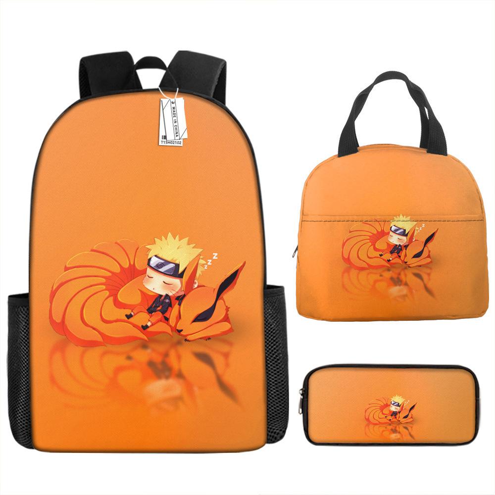Elementary school students Naruto backpack 34th 5th 6th grade children's large-capacity backpack anti-splashing water