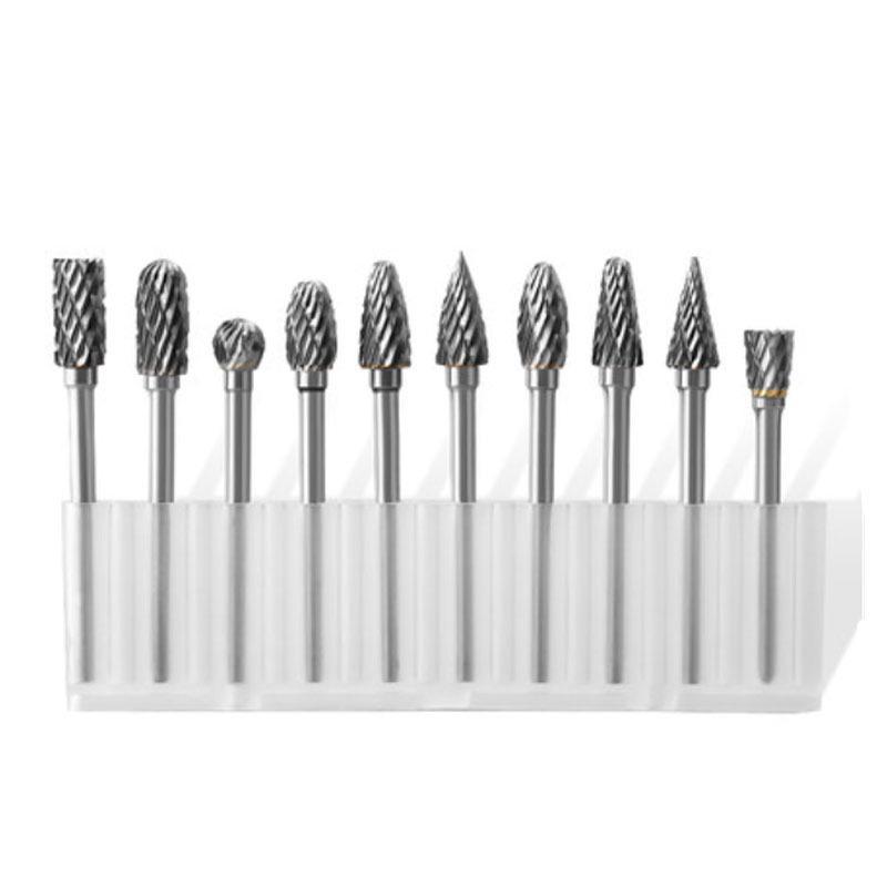 3mmX6 Tungsten Steel Carbide Rotary File for Electric Grinding - Small Metal Grinding Head