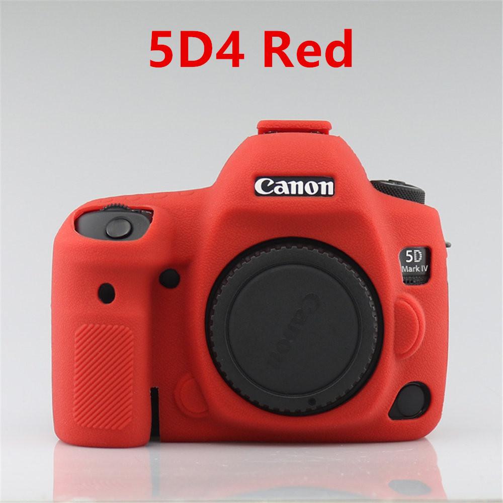 Litchi Pattern Soft Silicone Camera Body Case For Canon EOS 5D3 5D4 R50 R6 R6II R8 Rubber Cover Skin