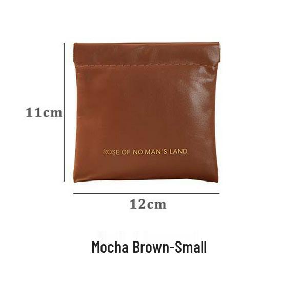 High-Value PU Pleated Cosmetic & Lipstick Travel Makeup Bag