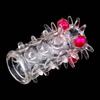 One-Hand Adult Sex Toy: Big and Small Flower Spiky Sleeves, Fun Heterosexual Sleeve.