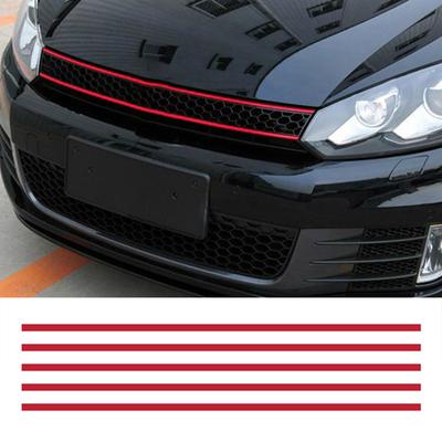 Első motorháztető rács matricák autócsíkos matrica dekoráció Golf 6 7 Tiguanhoz