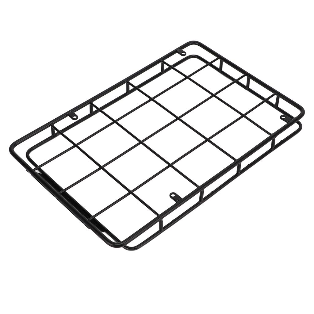 RC Car Roof Luggage Rack Large Metal Luggage Carrier for Axial SCX10 1 10 RC Crawler Upgrade Parts