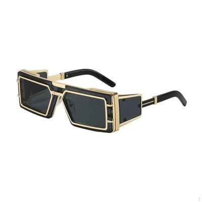Herr Fyrkantiga Solglasögon Solglasögon Steampunk Moderna Portabla Retrostil Glasögon Trendiga Glasögon