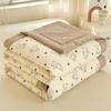 LISM Washed Cotton Soy Fiber Summer Quilt