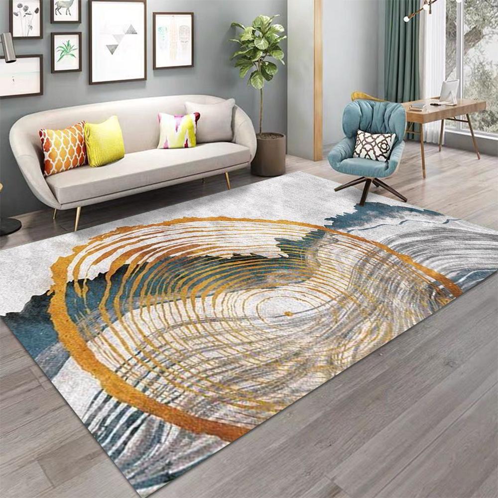 

Vintage Area Rugs Washable Area Rugs for Living Room Bedroom Bathroom Kitchen Doormat Stain Resistant Non-Slip Floor Mat 40x60cm