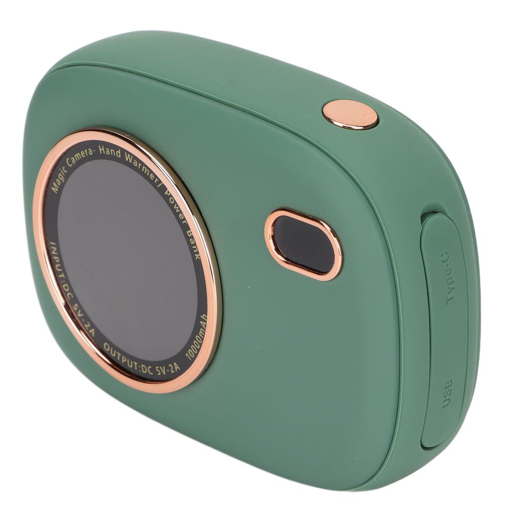 Electric Hand Warmer Rechargeable 10000mAh Power Bank with LED Display for Camping Winter Snowing