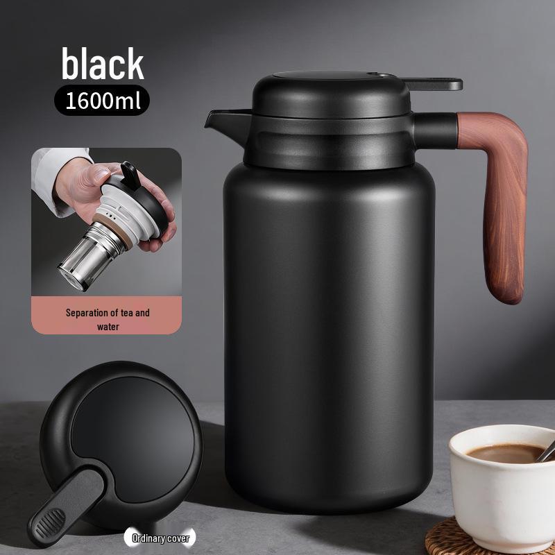 316 Stainless Steel Stewing and Warming Pot - Multifunctional Teapot, Thermos, Stewing Pot, and Coffee Pot with Customizable Thermos Cup.