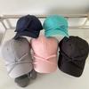 Summer Thin Quickdry Baseball Cap With Bowknot For Women Sun Protection And Sunshade