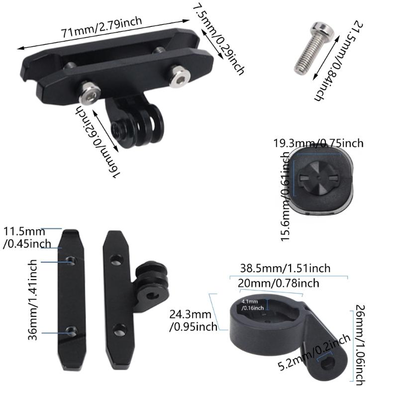Cycling Saddles Support Accessories Set Tail Light Mounting Bicycles Tail Light Mount Accessory for Easy Installation