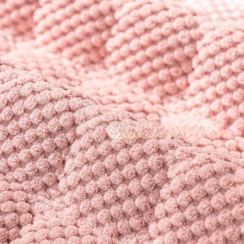 Sofa Cushion Plush Luxury Wind Four Seasons General Simple Modern Non-slip Houndstooth Mat Autumn and Winter Cushion Cover.