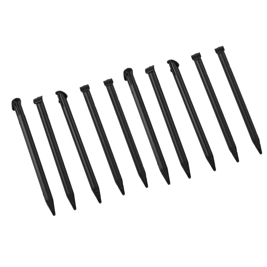 10Pcs Stylus Portable Touch Screen Pen for Nintendo NEW 3DSXL Console Black