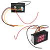 DC 0‑300V Dual Display Volt Amp Meter Digital Voltage Current Ammeter Gauge Reverse Polarity Protection