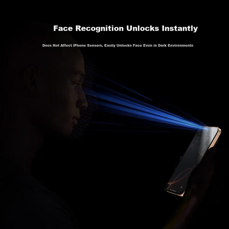 Tempered Glass Screen Protector for Apple iPhone 16 Pro Max Anti-Peeping Anti-Fingerprint Matte Anti-Reflection Shockproof Protective Film