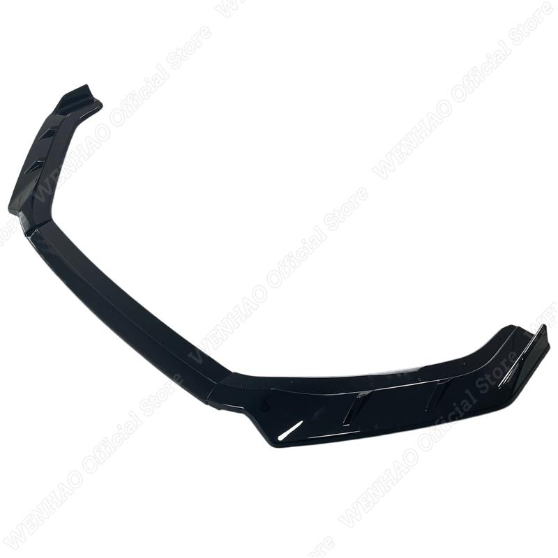 RS Style Car Front Bumper Lip Splitter For Volkswagen Arteon R-Line Facelift 2020-2024 Bumper Protector Cover Trims Body Kits