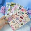 Cute Bow Pattern Insert Paper Cards Waterproof No Residue for Transparent Tablet Case E-Reader Cover Travel Portable Decor