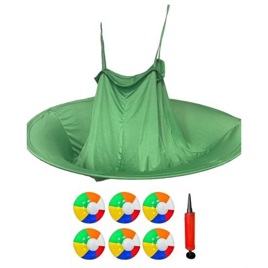 Oma-Hosen Hofspiel, Überdimensioniertes Outdoor-Wurfspiel für Erwachsene, Lustige Familienparty Aufblasbare Hosen mit Ball, Team-Challenge-Aktivität